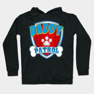 Daddy Of The Birthday Boy Girl Dog Paw Family Matching Hoodie